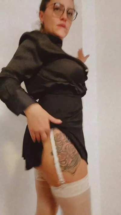 Tell her you have a meeting after work and have fun with your naughty secretary.