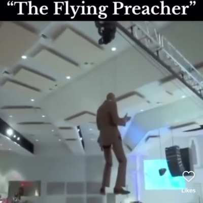 The flying preacher