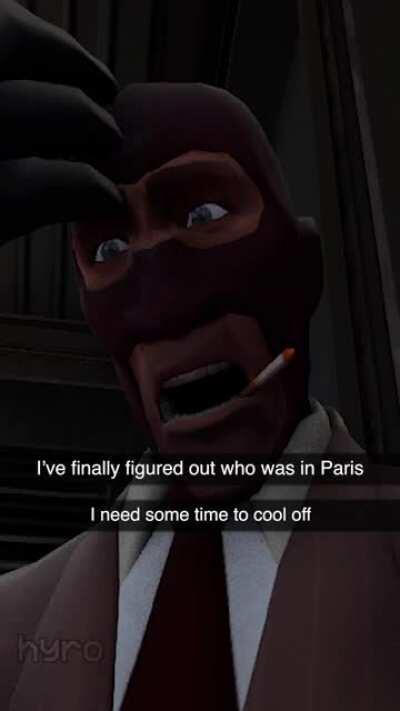 Spy finds out who was in Paris