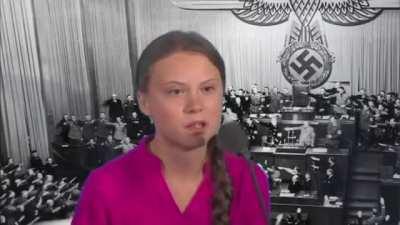 Greta Thunberg addresses the Reichstag