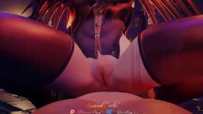 Mercy vs Knight (SwurstErotic)