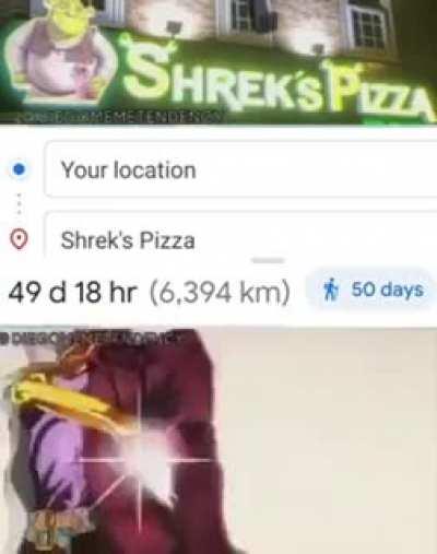 Shreks pizza