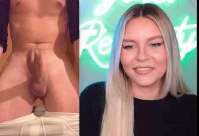 Hot Dagi bee watching the cumshot Clips from her DM‘s