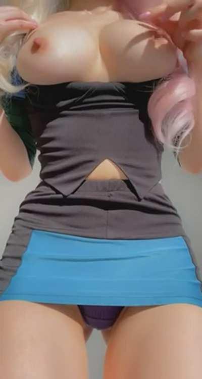 my perfect tits could make you cum everyday, fuck me if i’m wrong…