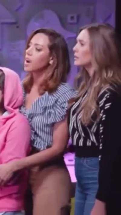 Funny what happens behind the scenes