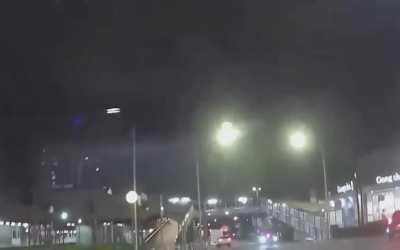 Australia: Car rolls over the road