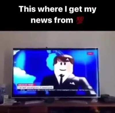 Dystopian future where all news stations failed.