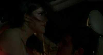 Alexandra daddario riding in a car😉