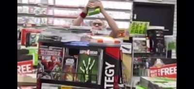 Old but gold freakout at GameStop
