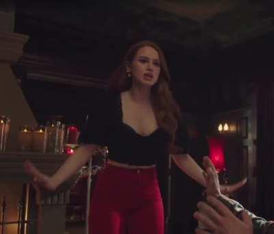 looking amazing in those tight jeans