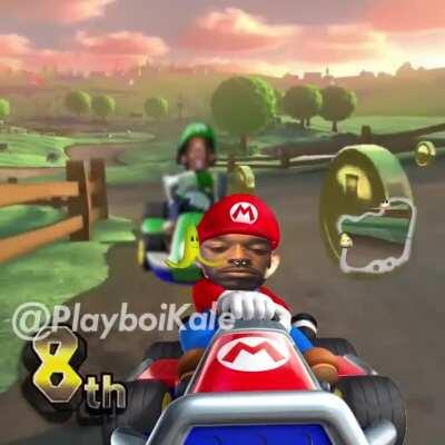 Playboi carti vs lil uzi vert on mario kart