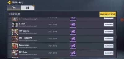 How it looks like to receive 100 XP Cards (very anticlimactic)