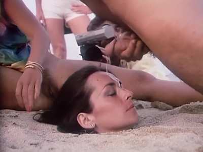 On the beach