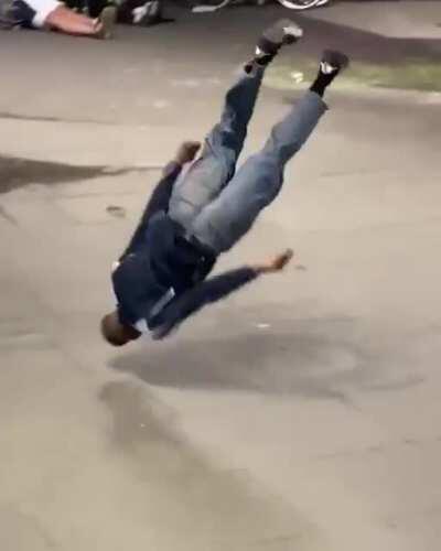 I can almost hear the sound affect.