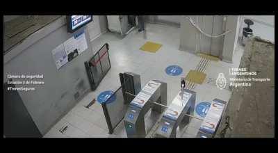 Un hombre fue detenido luego de robar la canilla de bronce de un baño de una estación de tren y provocar una intensa pérdida de agua: 