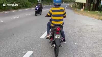 Rev. Wait. Rev. Wait. Rev. Wait. Pop clutch... Noooooooooo