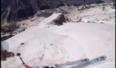 He was going so freaking fast