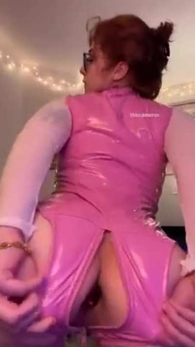 Zipper in the front, zipper in the rear.