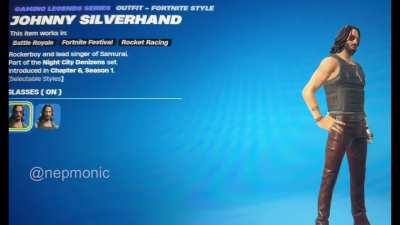 Johnny’s Reaction to the Fortnite Collab