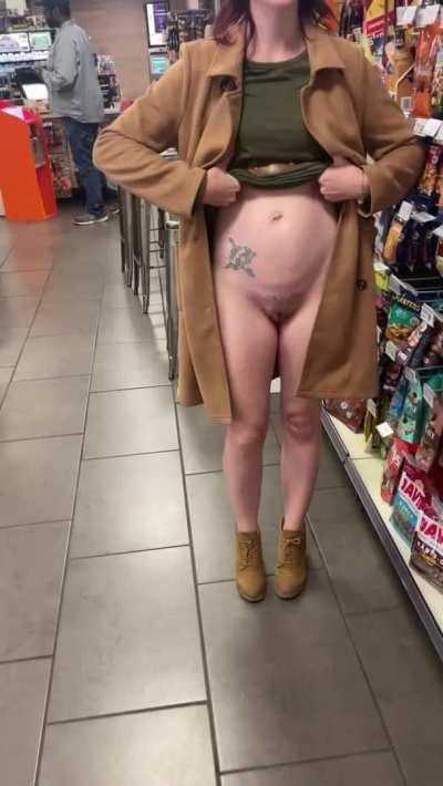 What would you say if I flashed you at the super market..