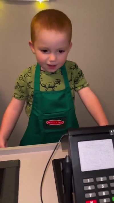 Dad is living his best life