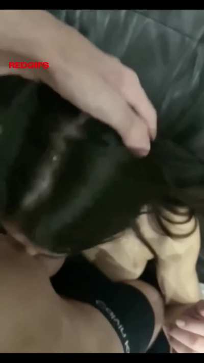 the dick is too big for such a small mouth