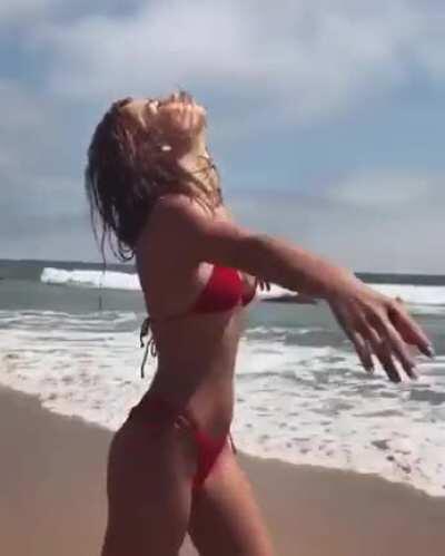 Bouncing around Newport Beach