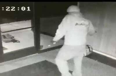 Barely finishing a stealth heist when the alarm triggers because of a random fuck up be like