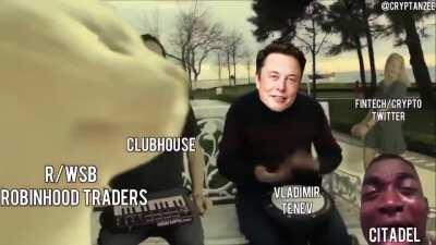 Papa Elon supporting r/WSB, totally coming in clutch last night. $GME TO THE MOON 🚀🚀🚀🚀🚀🚀🚀🚀🌕