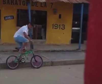 Steal my bike and you’re getting penetrated.