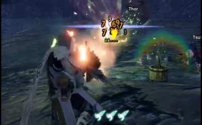 Tsukino loves to water her plants