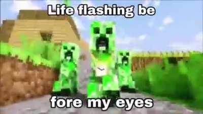 Life flashing before my eyes