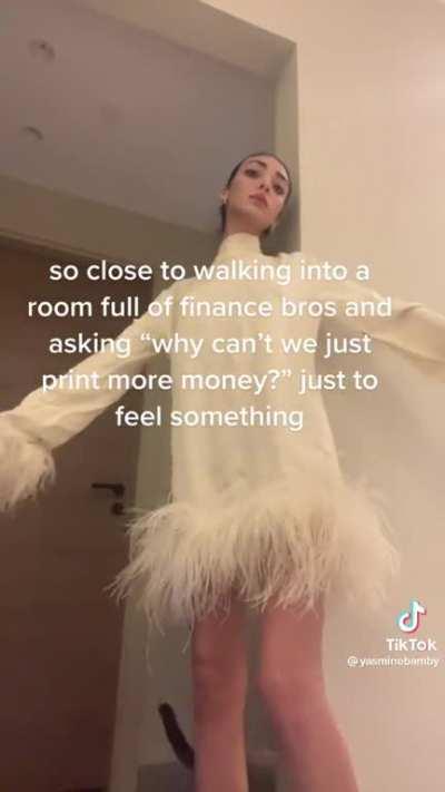 Call me dumb but why CANT we just print more? Is it bad for the environment? Lol