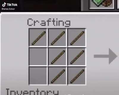 I made tambourines in Minecraft hope Felix get’s to see this