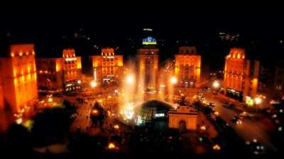 Officials in Kyiv have announced the city's fountains in Freedom Square will begin working two months early. Starting Monday, March 7th, each morning the fountains will 