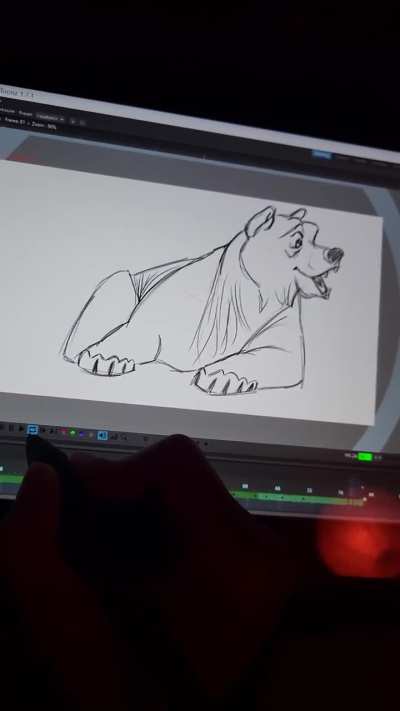 Animated this along with creature art teacher course of acting. What do you think?