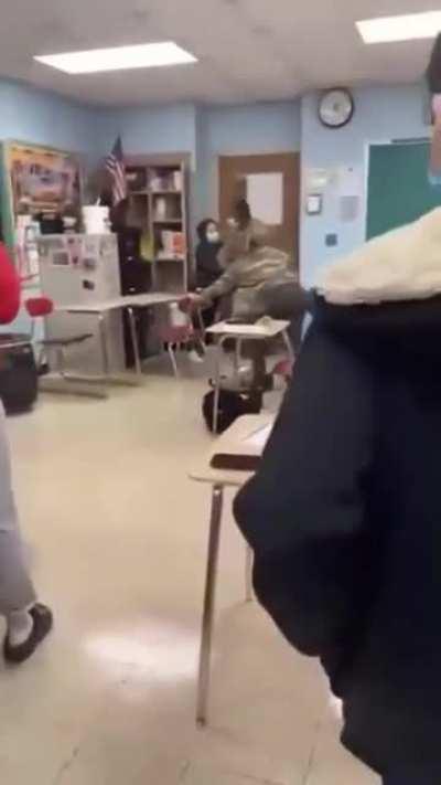 The time where a girl from my school brought a knife - to stab their bullies