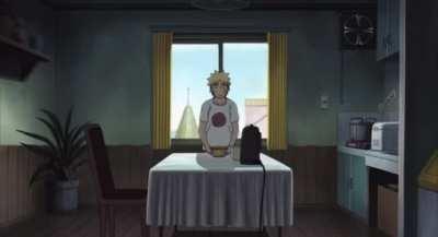 Lonely naruto plays a game with his clones