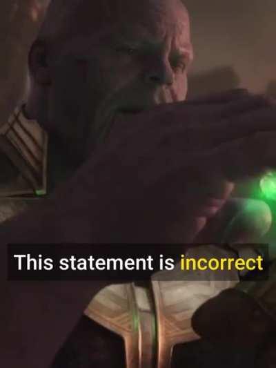 It's the infinity war 👏