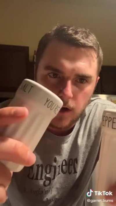 This man is losing his mind