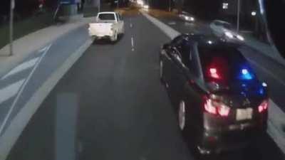 Careless driving and instant justice combo