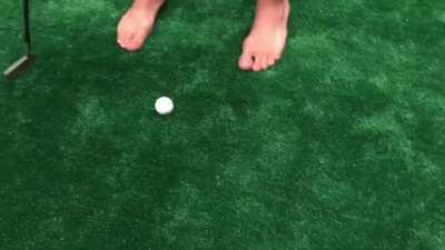 Saw you at putt putt the other night.