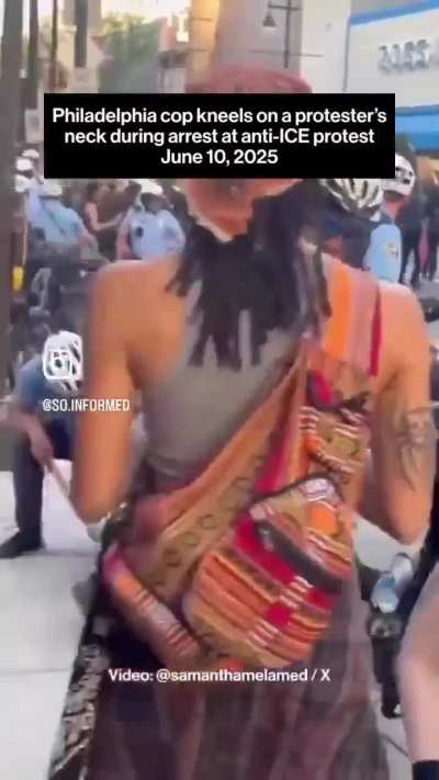 Cops are going wild in anti-ice protests