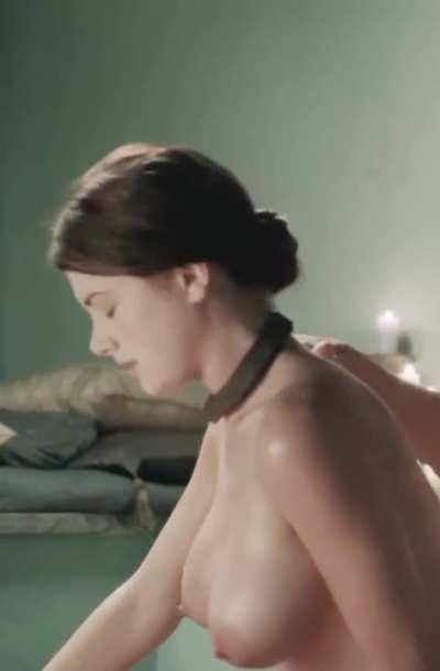 Laura Surrich Pregnant Boobs In Spartacus