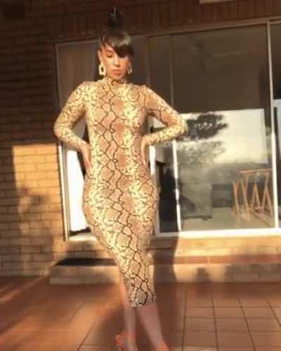 Thickness plus animal print is a helluva combination..