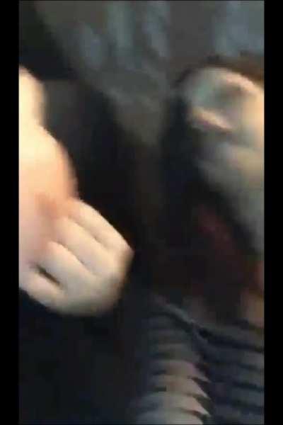 Three Drunk Ass Goth Girls Playing Around