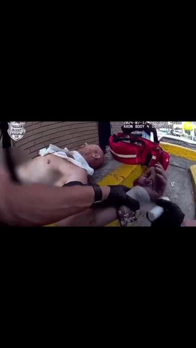 Medic thinks gauze is the solution to everything 