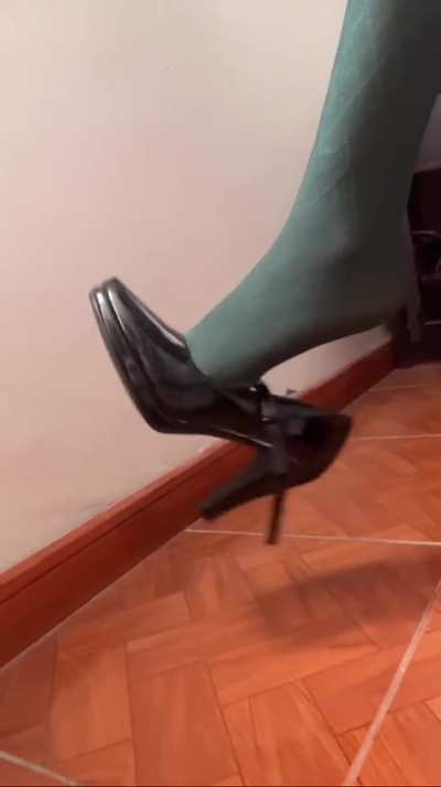 These nylons are too soft my shoes dropped so loud. My feet are waiting on your next move