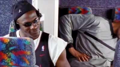 Here’s my poorly edited video of Michael Jordan dancing to Static Space Lover