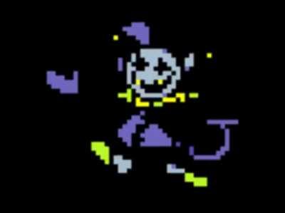 So I tried to download a gif of Jevil and this happened. I call it 